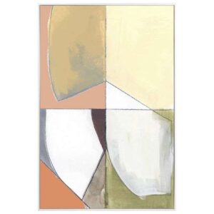 Creamsicle Shapes I