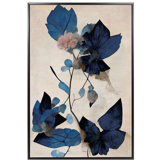 Blue Dry Flowers I