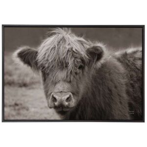 Highland Cow - Sepia