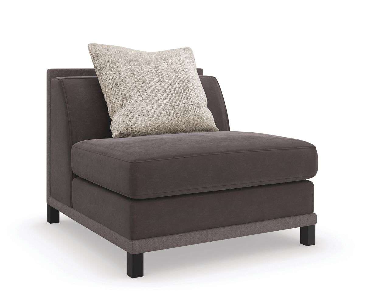 Caracole Upholstery Tuxedo Sectional - Image 25