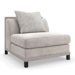 TUXEDO ARMLESS CHAIR