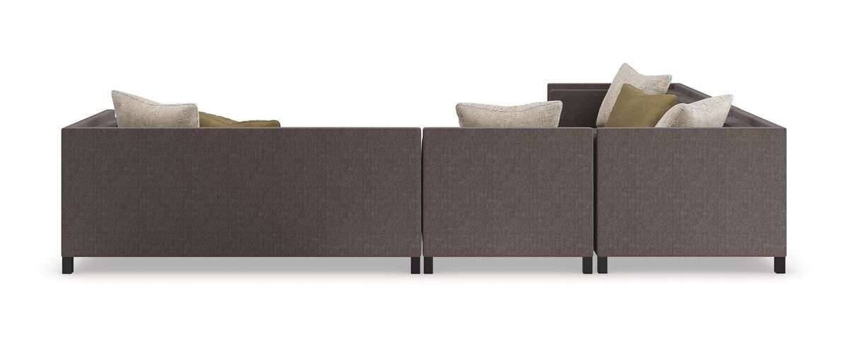 Caracole Upholstery Tuxedo Sectional - Image 18