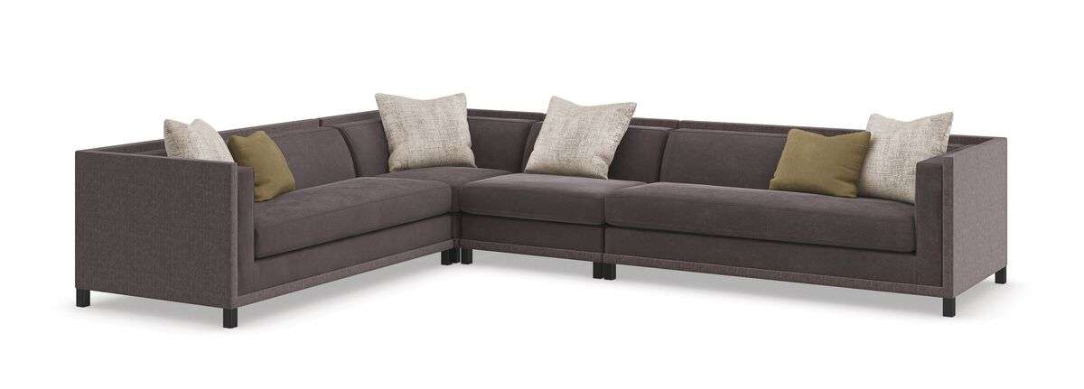 Caracole Upholstery Tuxedo Sectional