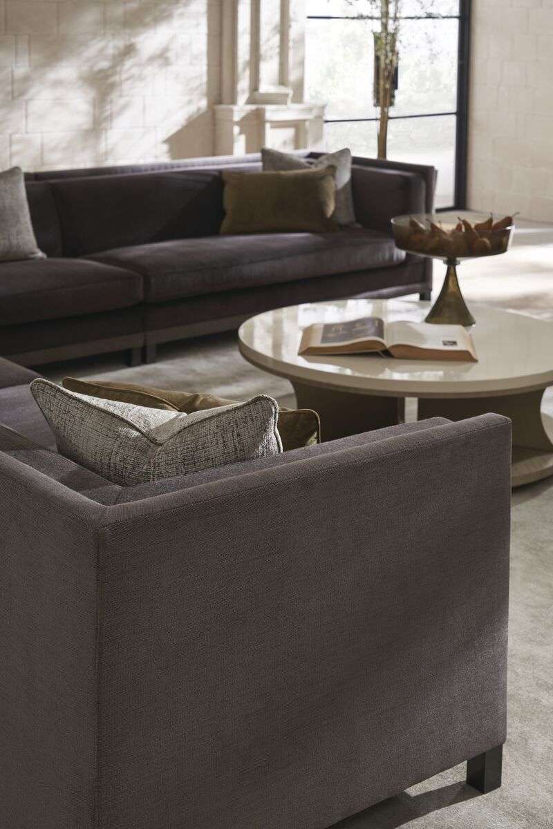 Caracole Upholstery Tuxedo Sectional - Image 9